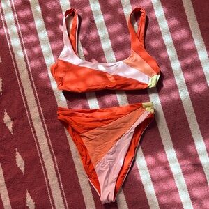 Lspace sunburst bikini set
